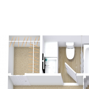 Squire Floor Plan Squire Floor Plan at St Charles Apartment Homes in Bossier, Louisiana, LA